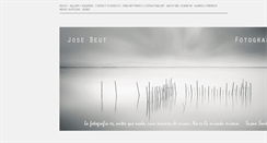 Desktop Screenshot of josebeut.com